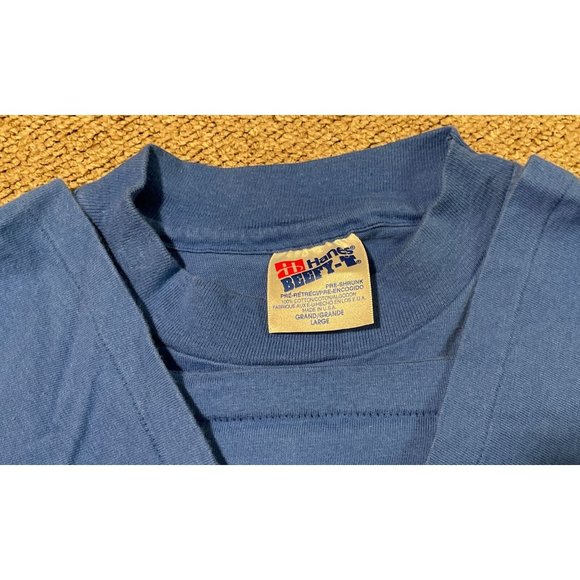 Vintage 90s Large Cheerios Cereal Promo Hanes Single Stitch T-Shirt USA - Picture 4 of 7